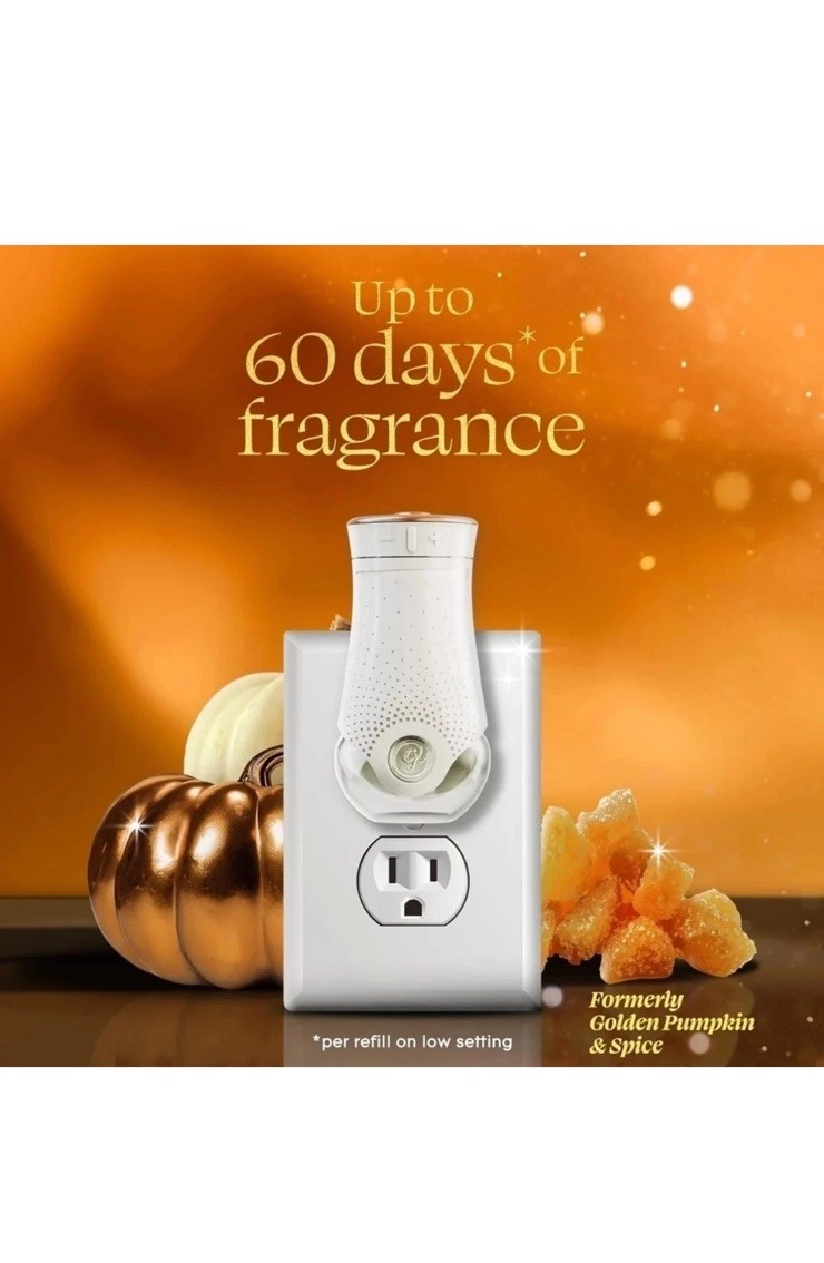 Glade PlugIn Refills Air Freshener Pumpkin & Ginger Scented Oil 5 Count gallery