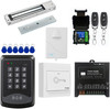 Door Access Control System RFID Keypad 600lb Electric Magnetic Door Lock Kit wit gallery