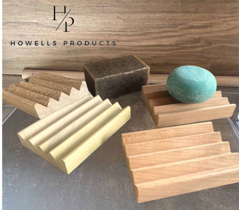 1 Luxurious solid red alder wood soap dish - handmade in the USA - $1.25!! gallery