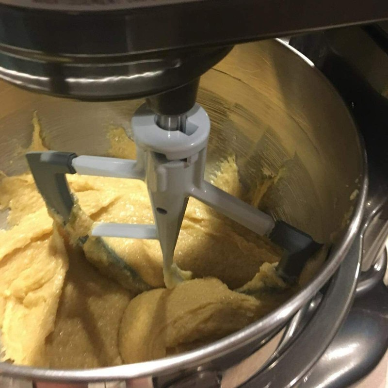 6 Quart Mixer Attachments Flex Edge Beater Paddle for 6QT Bowl Lift Kitchen Aid gallery