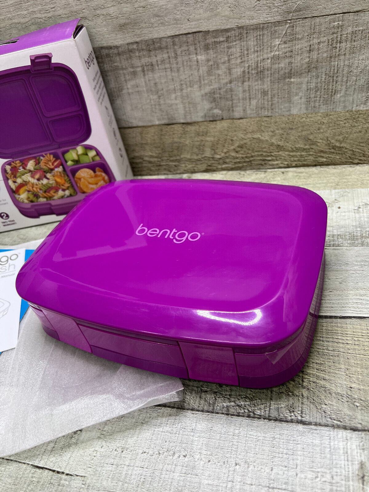 Bentgo Fresh Durable & Leak-Proof Purple All Ages Lunch Box purple gallery