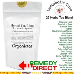 LYMPH SYSTEM TEA 22 Herb Recipe Formula Natural Lymphatic System Support Cleanse