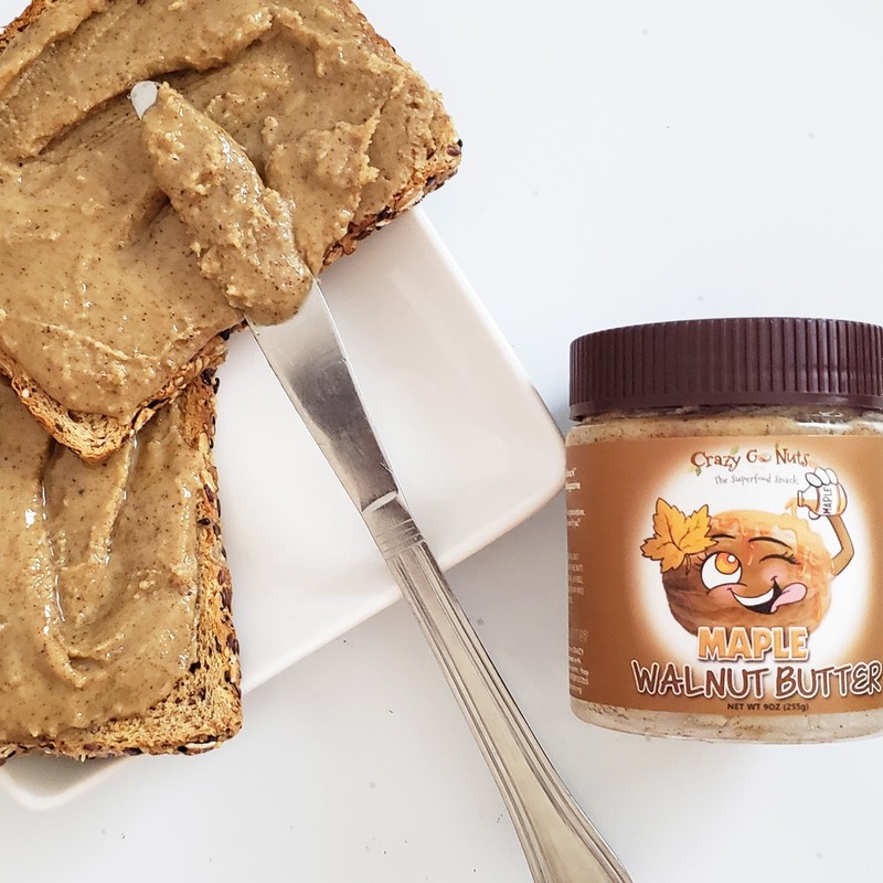 3 Pack Crazy Go Nuts Walnut Butter Maple, 9oz Keto Vegan Gluten Free gallery