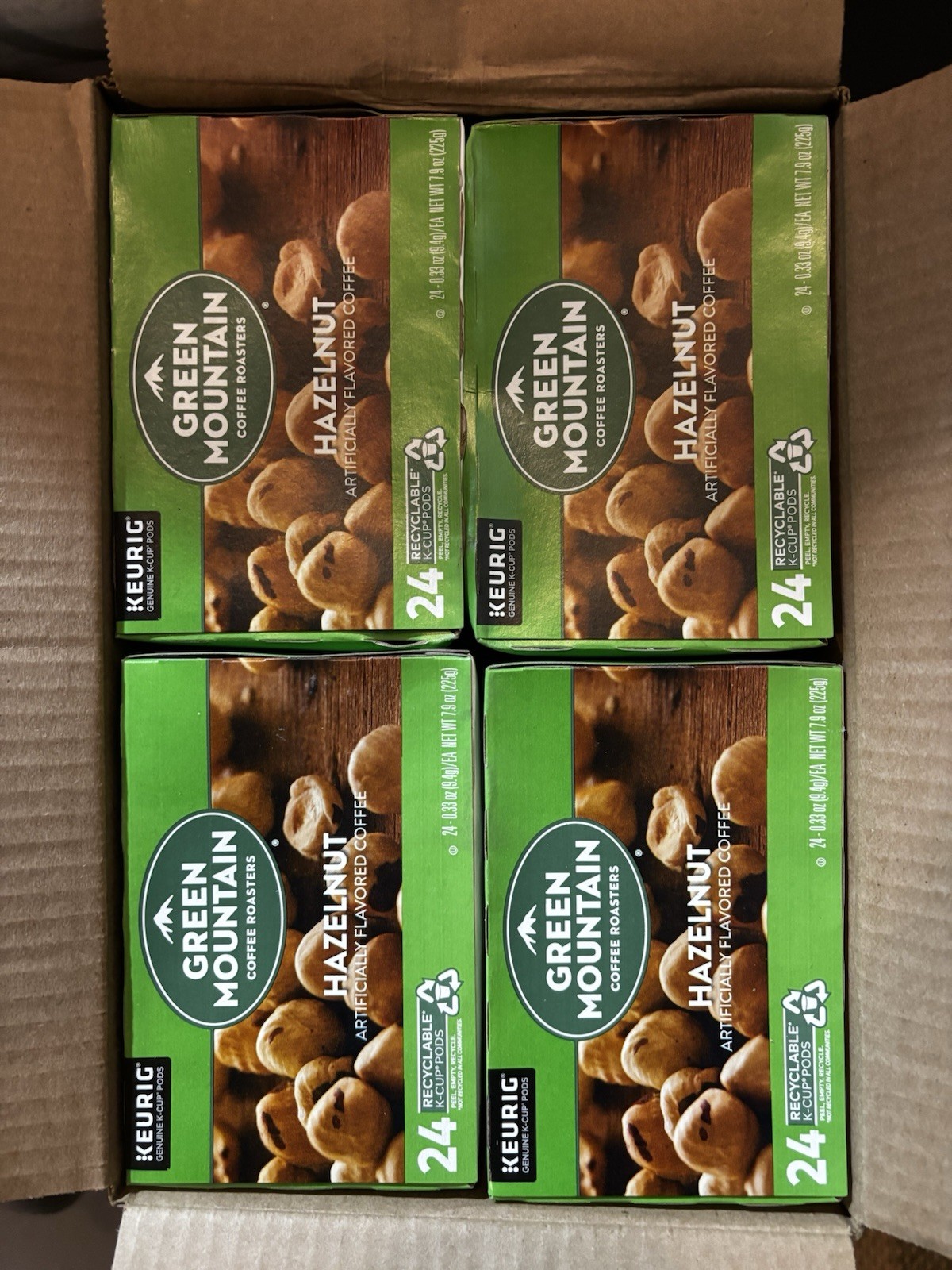 Green Mountain Coffee Roasters Hazelnut, 4boxes Of 24 Count. Exp 05/26 gallery