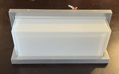 Modern Forms Ledge LED 12 inch Brushed Aluminum Outdoor Wall Lights New in Box