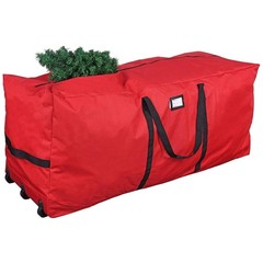 Foldable Heavy Duty Rolling Christmas Tree Bag – Convenient Storage Solution