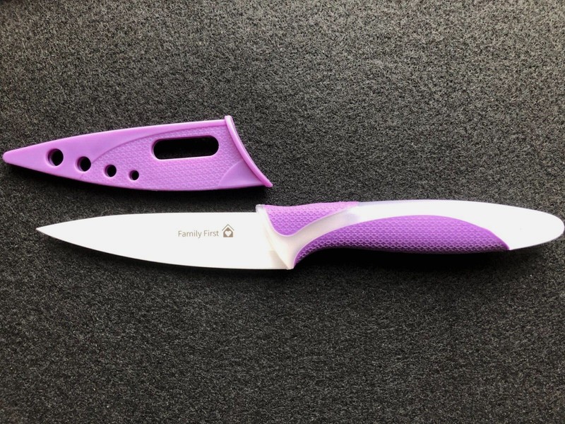 Ceramic Knife Set 6 "Chef Knife and 4" Paring Knife with Extra Thicker Blade gallery