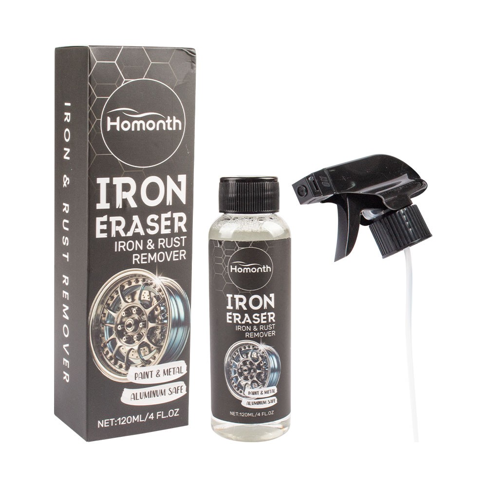 Iron Eraser Rust Remover Spray, Car Wheel Paint Brake Dust Fast Cleaner 120ml OD gallery