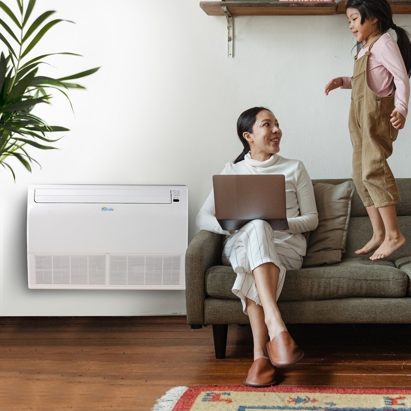 24000 BTU Ceiling/Floor Mounted Ductless Mini Split AC Heat Pump ENERGY STAR gallery