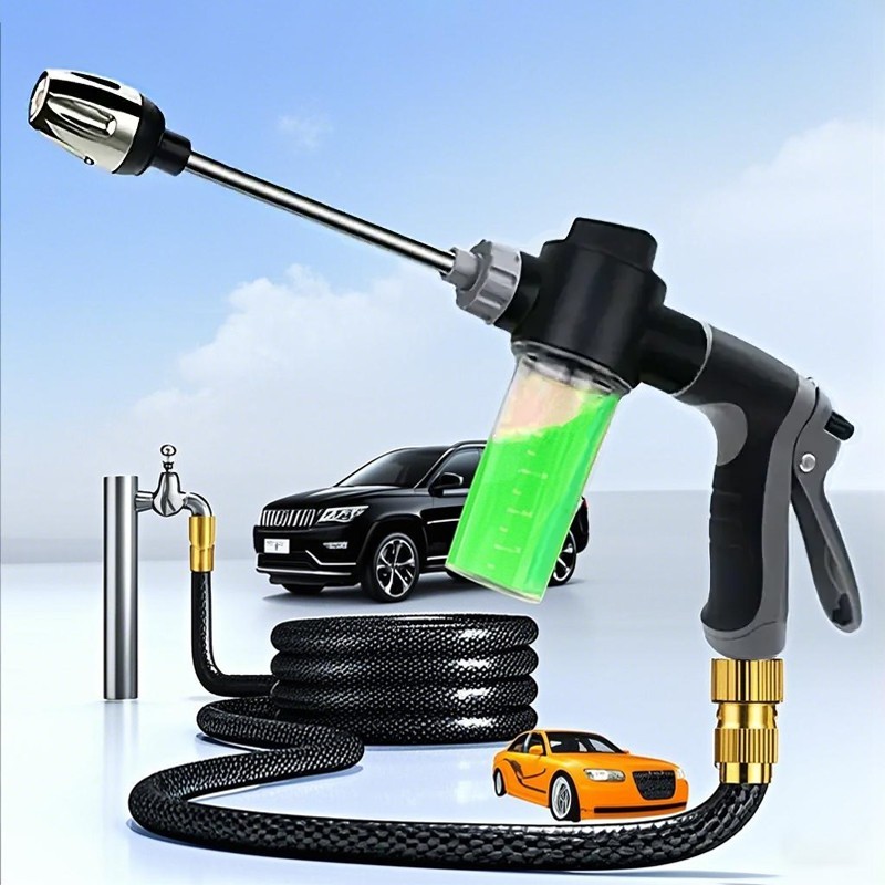 Car Snow Foam Washer Gun High Pressure Garden Wash Cleaning Soap Bottle Sprayer gallery