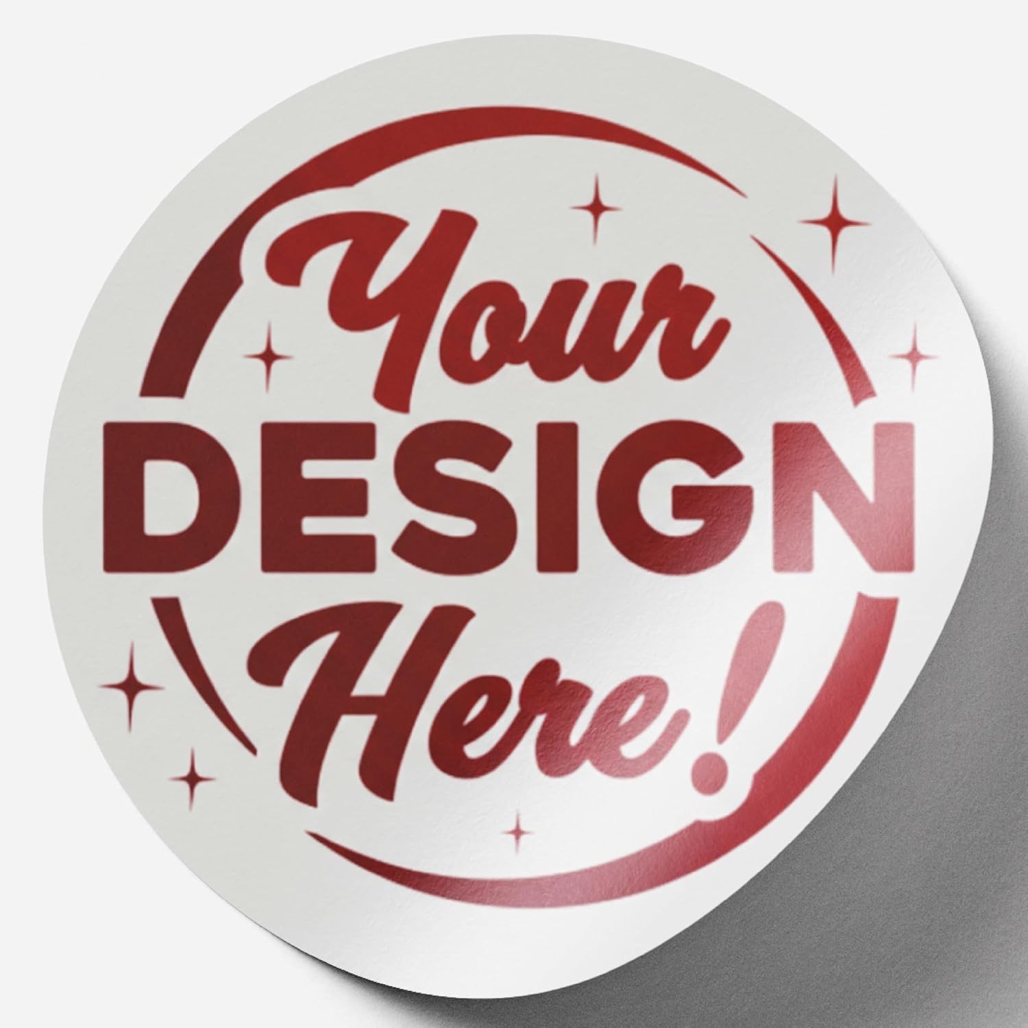 Custom Logo Label Packaging Personalized Vinyl Weather Waterproof Decal Stickers gallery
