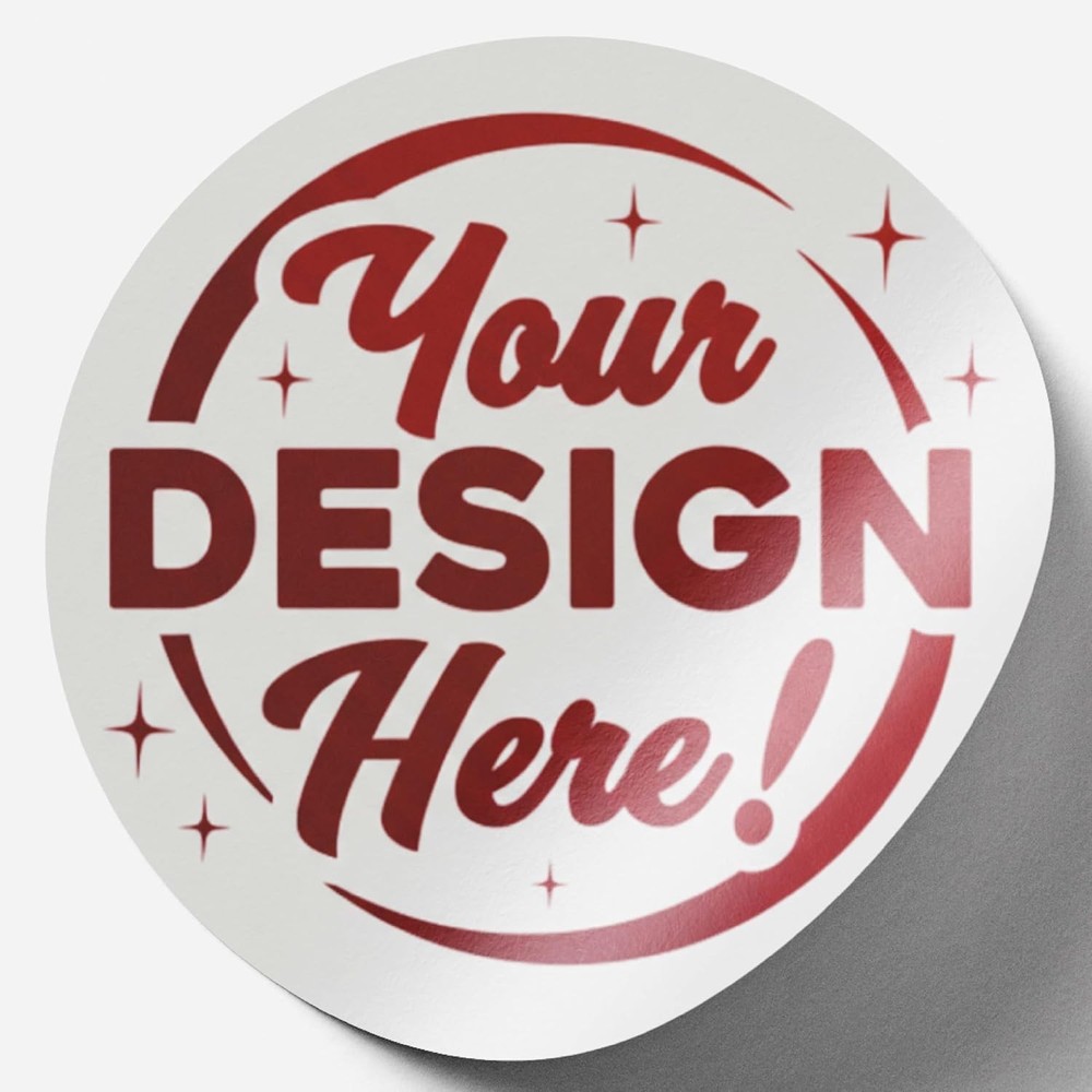 Custom Logo Label Packaging Personalized Vinyl Weather Waterproof Decal Stickers