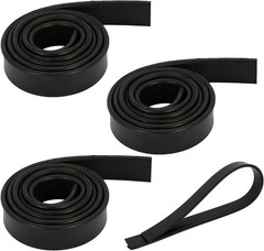4 Rolls Rubber Replacement Blades, 41 Inch Squeegee Blade x3, 18 Inch x1,