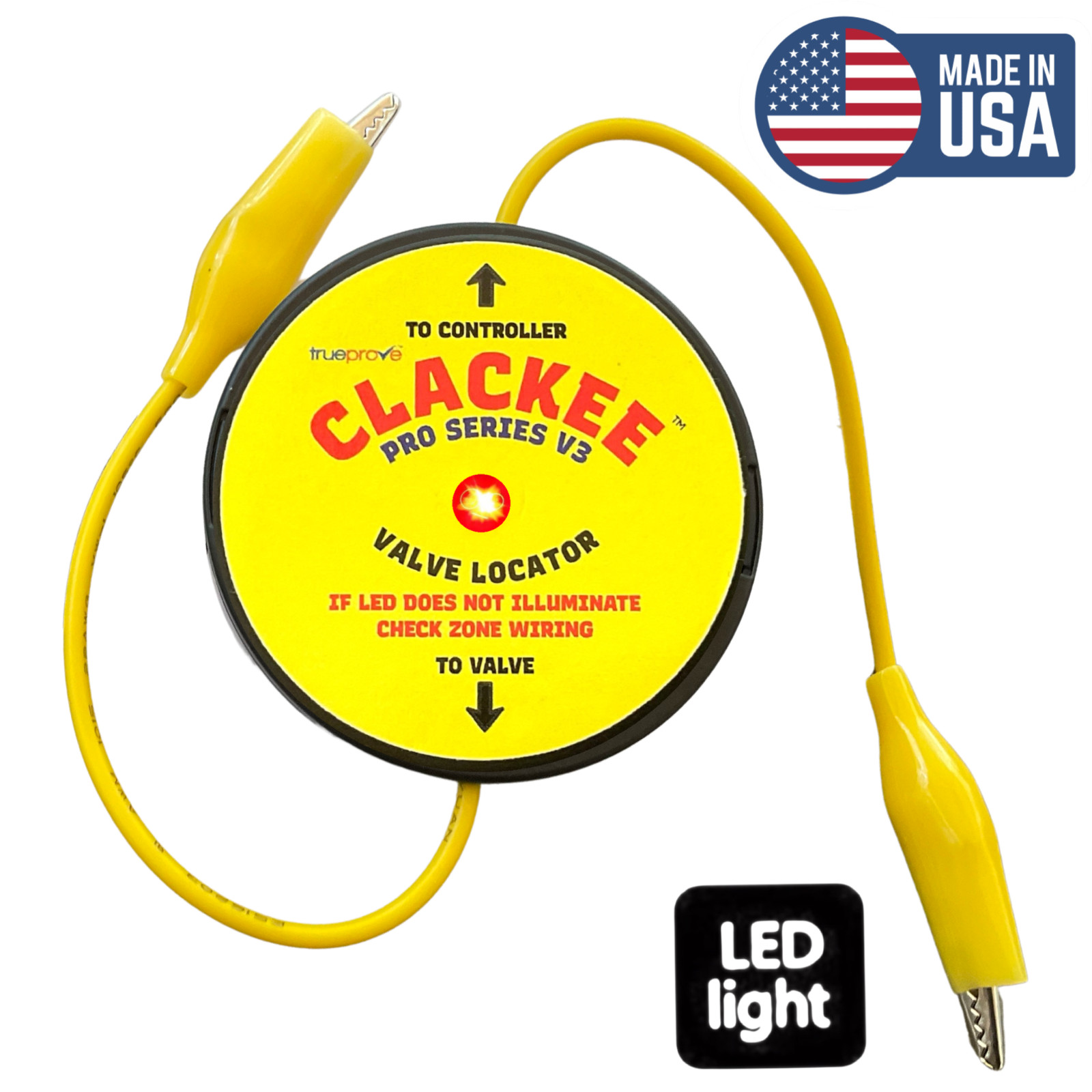 The Original Clackee™ PRO Sprinkler Valve Locator Irrigation Buried Zone Finder gallery