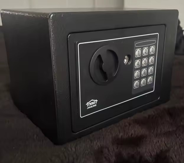 Small Fireproof Security Safe Digital Keypad Lock Gun Cash Jewelry Document Box gallery
