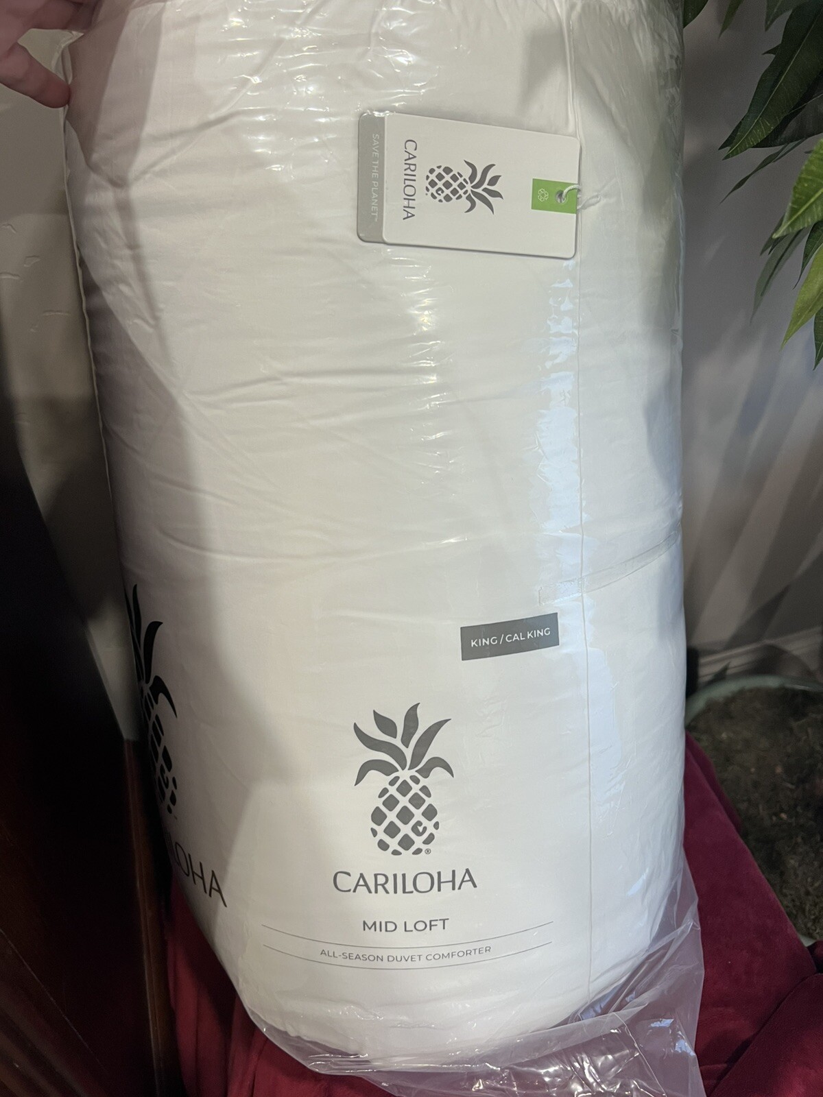 Cariloha Mid Loft All-Season, KING/Cal king Size Organic Bamboo Duvet Comforter gallery