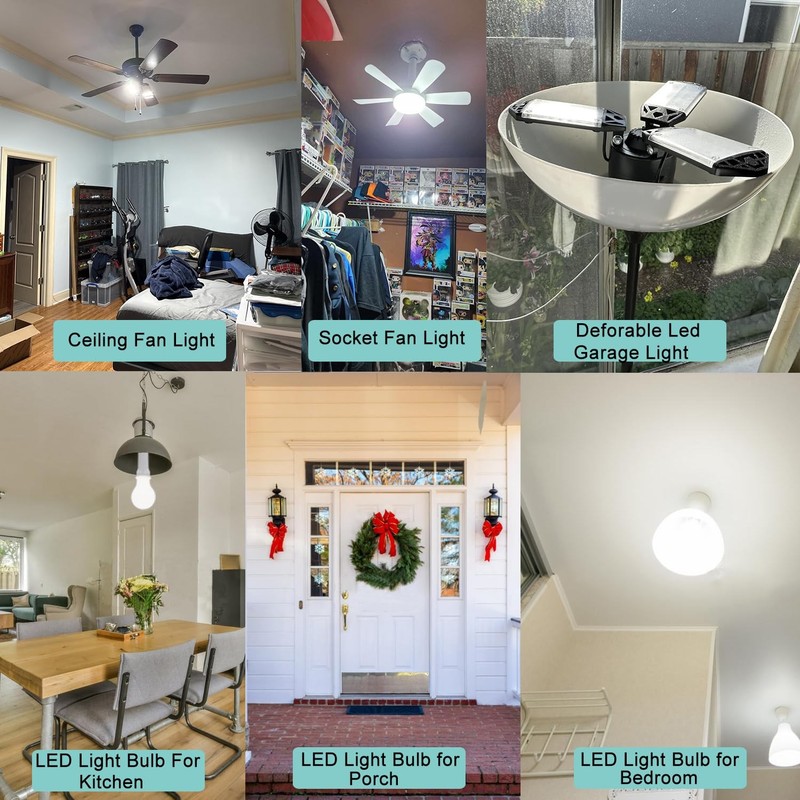 Light Socket Extender, E26/E27 Light Bulb Socket Extender Standard Medium Base, gallery