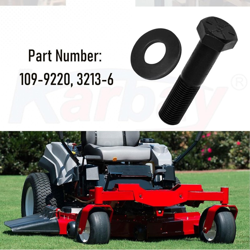 Replacement Exmark Lazer Z Blade Bolt 3 Pack 109-9220 High Strength Steel Mower gallery