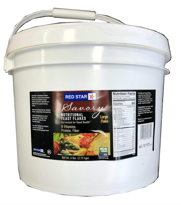 RED STAR Nutritional Large Yeast Flake, 6 Pounds (CLEARANCE SALE) gallery
