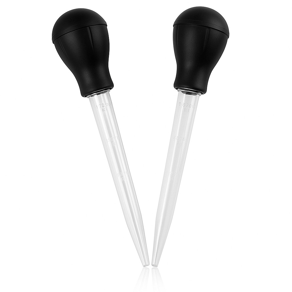 2-Pack Turkey Basters Heat-Resistant BPA-Free Food-Grade Cooking Tools for Roast gallery