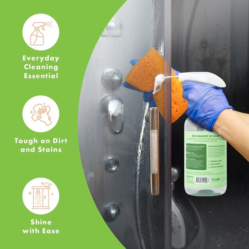 Gentle yet Effective Multi-Surface Cleaner - 24oz x 2, Eco-Friendly Formula gallery