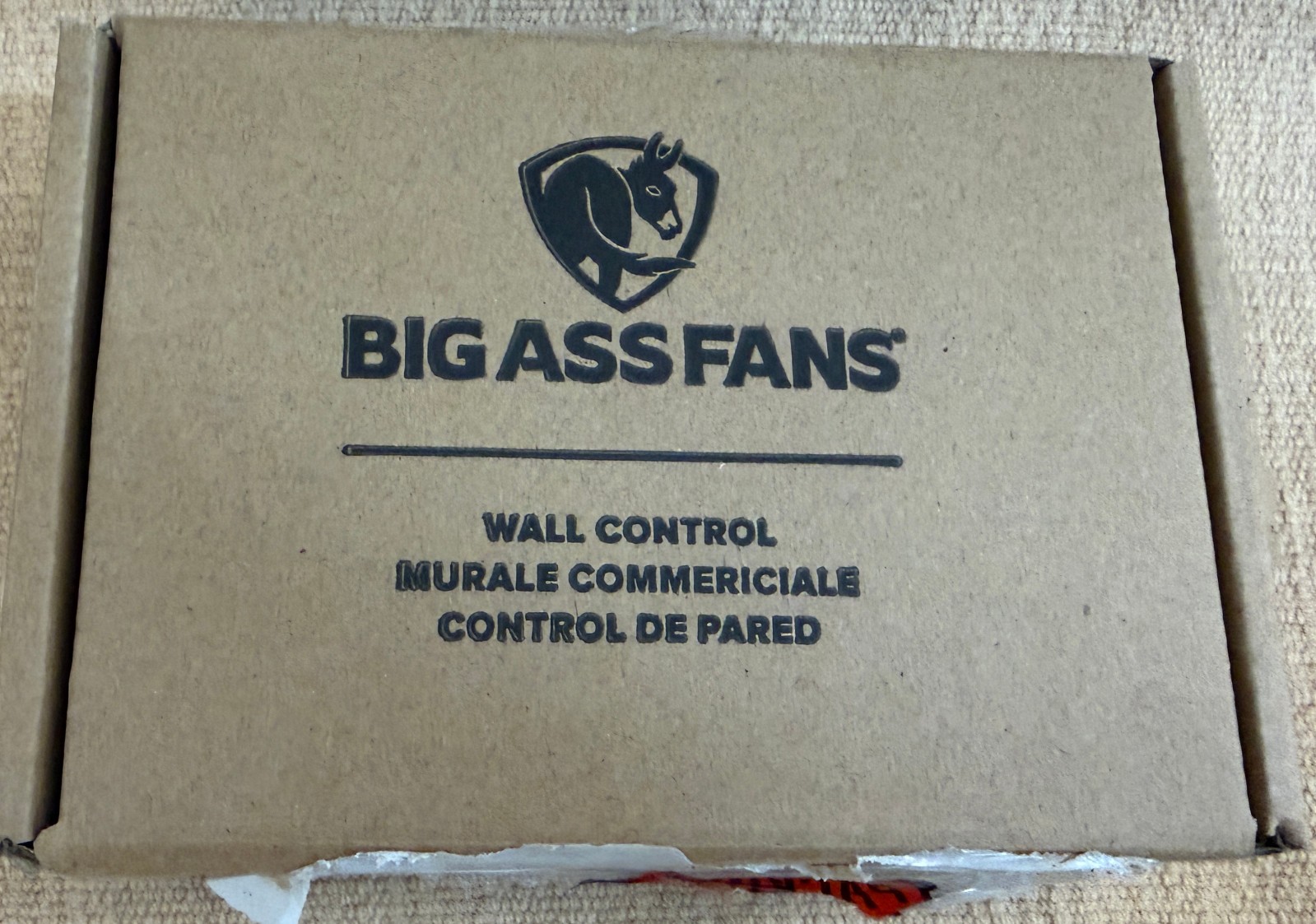 Big Ass Fans 009273-01 Wall Control Bluetooth 100-277V Up to 4 Fans NEW BigAss gallery