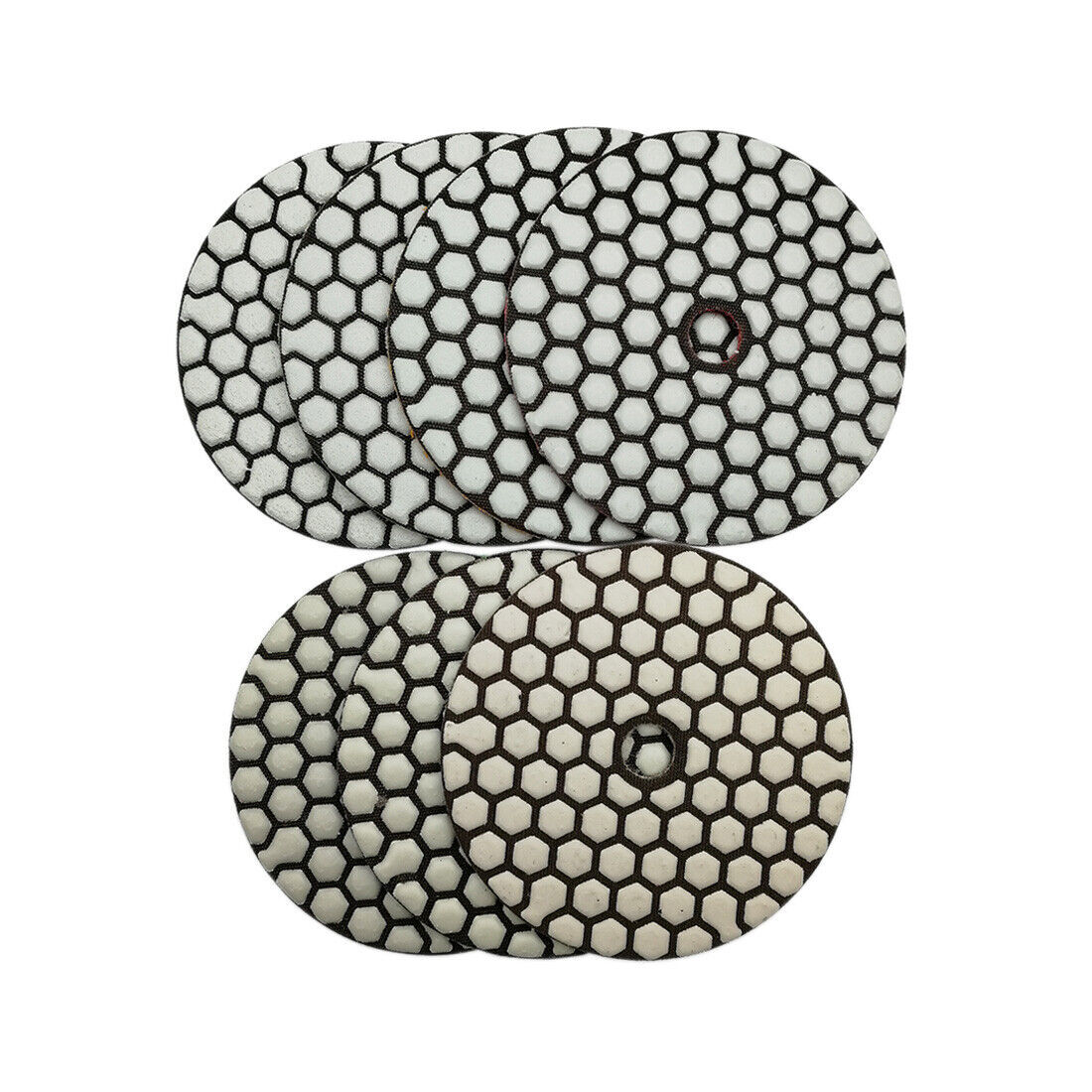7pcs 4"/100mm Dry Diamond Sanding Disc Flexible Polishing Pads For Granite Tile gallery