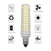 E11 Mini Base LED Light bulb 10W 110V 136-2835 SMD Ceramics Ceiling fan Light gallery