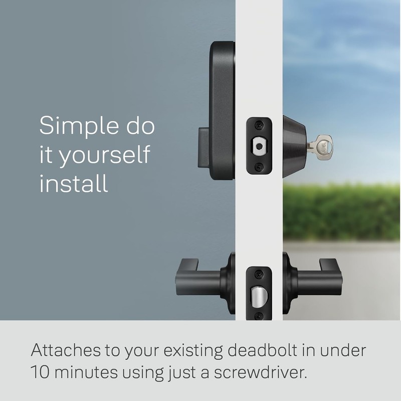 Yale Approach Lock + Connect Wi-Fi Deadbolt Smart Lock - ASL-08, AC-R2 gallery