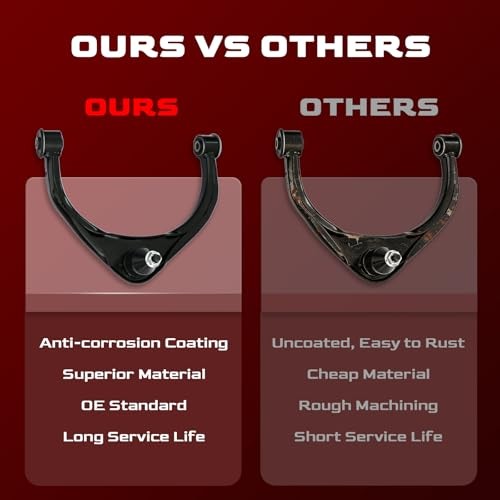 Front Upper Control Arm and Ball Joint Assembly Compatible with 2011-2018 Ram gallery