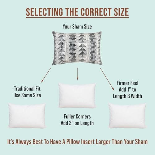 Premium Polyester Throw Pillow Insert - 12x18- Ultra Soft 12 Inch by 18 Inch gallery