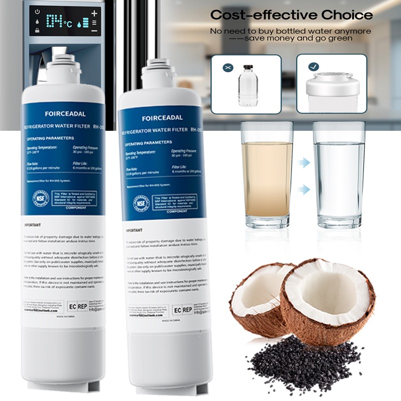 2PACK For Bosch Ultra Clarity Pro BORPLFTR50 BORPLFTR55 Water Filter Replacement gallery