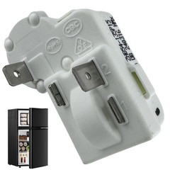2Pin Over Load Protector Refrigerator Compressor PTC Starter Relay Freezer