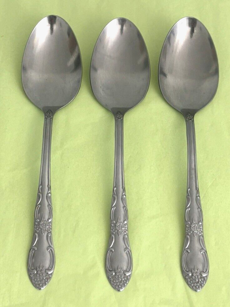 3 Oneida Thor Oakleigh Custom Stainless Serving Set 7 3/4 Inches gallery