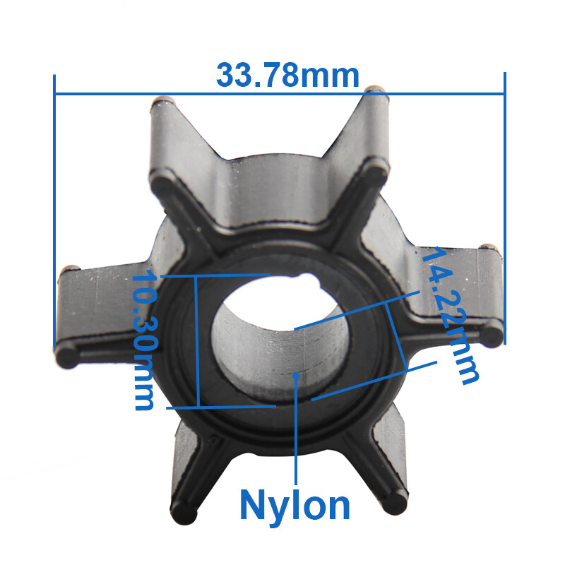 Impeller Replace for Mercury Mariner 2hp 2.5hp 3.3hp 4hp 5hp 6hp Outboard Motor gallery