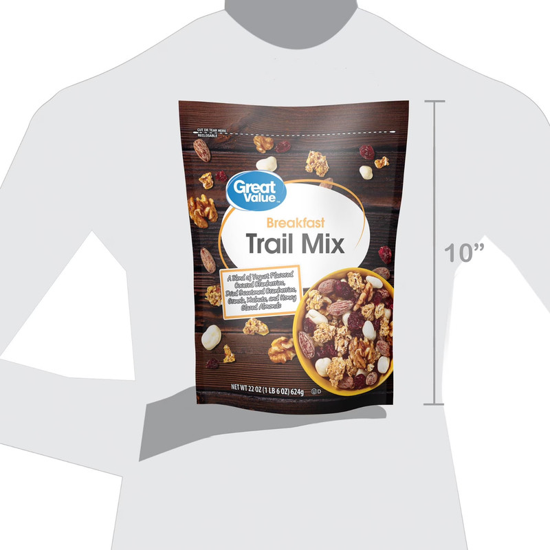 Great Value Breakfast Blend Trail Mix – 22 oz Pack... gallery
