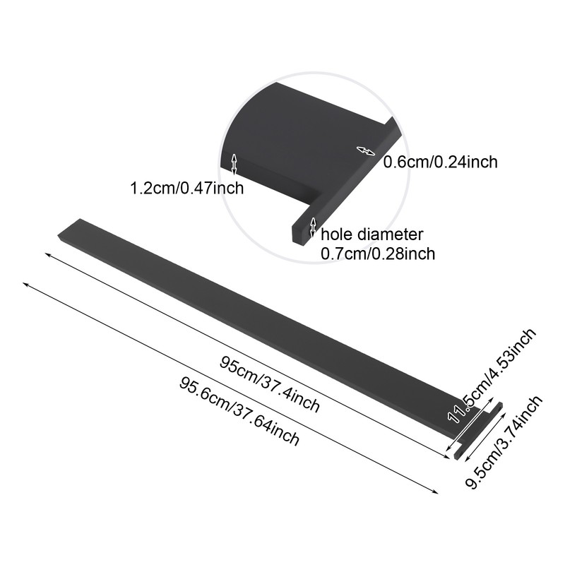 2-Pack Countertop Support Brackets, Kitchen Island Support Floating Brackets gallery