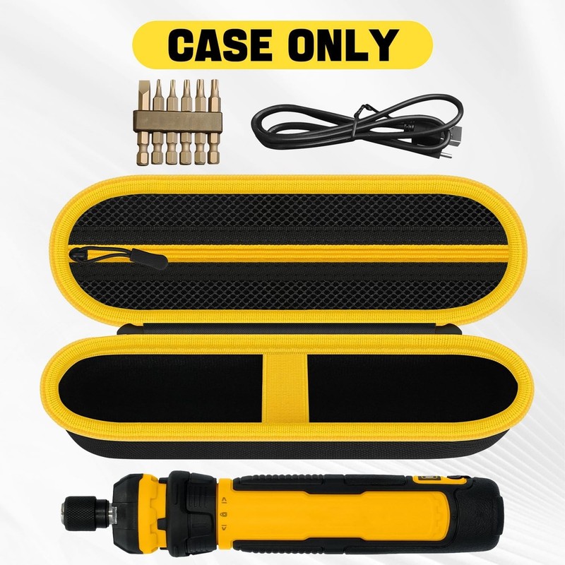 Case for DEWALT Cordless Screwdriver (DWHT66719) and Screwdriving Bits, Shock... gallery