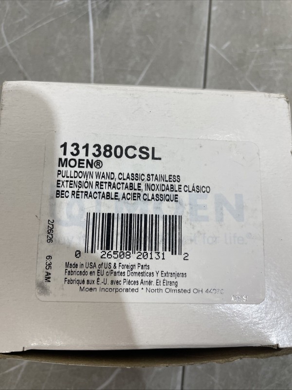 Moen Classic Stainless Replacement Pulldown Kitchen Faucet Spray Head gallery