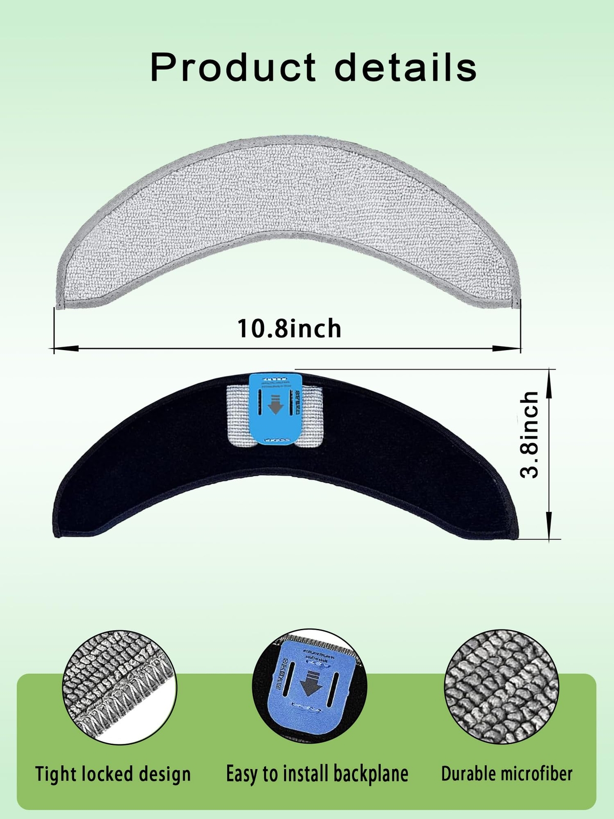6 Pack Mop Pads Replacement For Irobot Roomba Combo J7 J7+ J9 J9+ And Max 10 Mod gallery