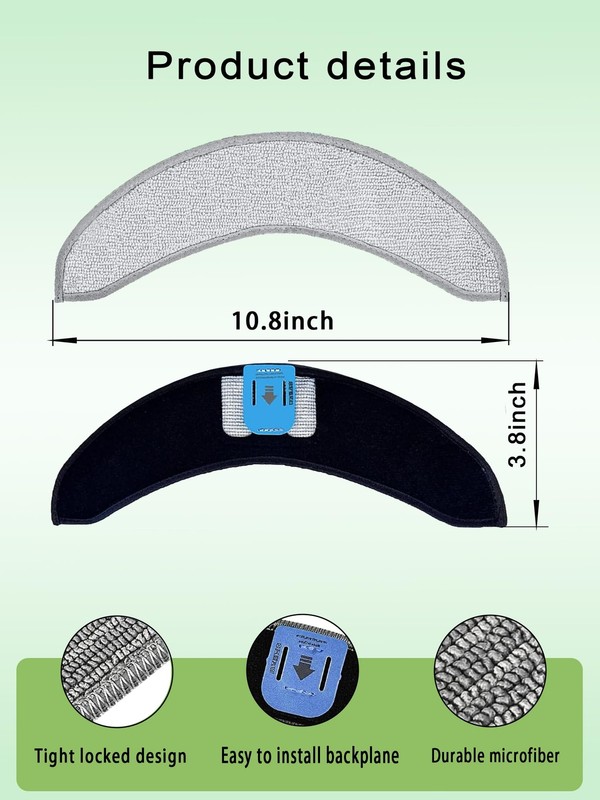 6 Pack Mop Pads Replacement For Irobot Roomba Combo J7 J7+ J9 J9+ And Max 10 Mod gallery