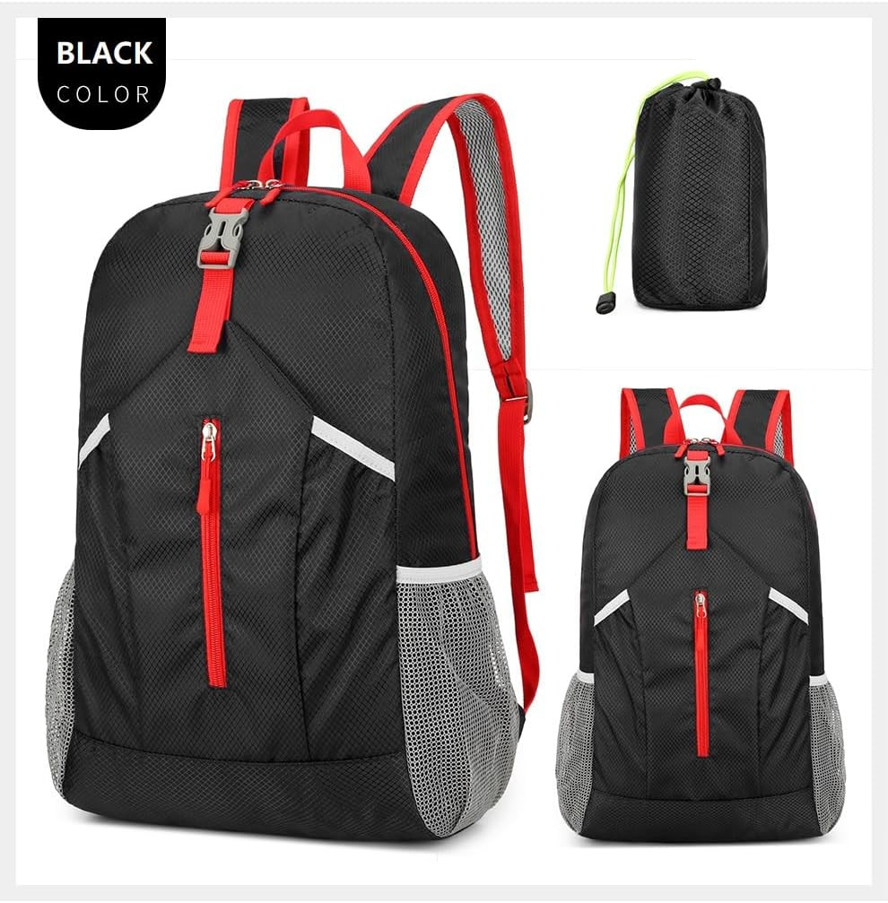25L Foldable Hiking Backpack Lightweight Packable Basic-Daypack Collapsible Bag 2