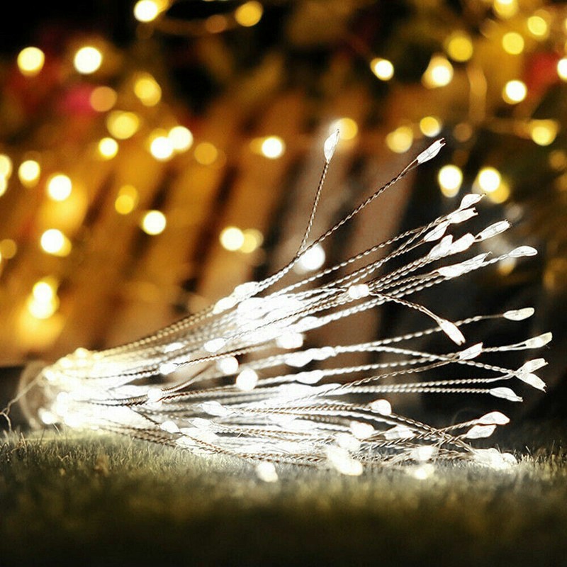 Firework LED String Lights 150LED Copper Wire Strip Fairy Light with Remote gallery