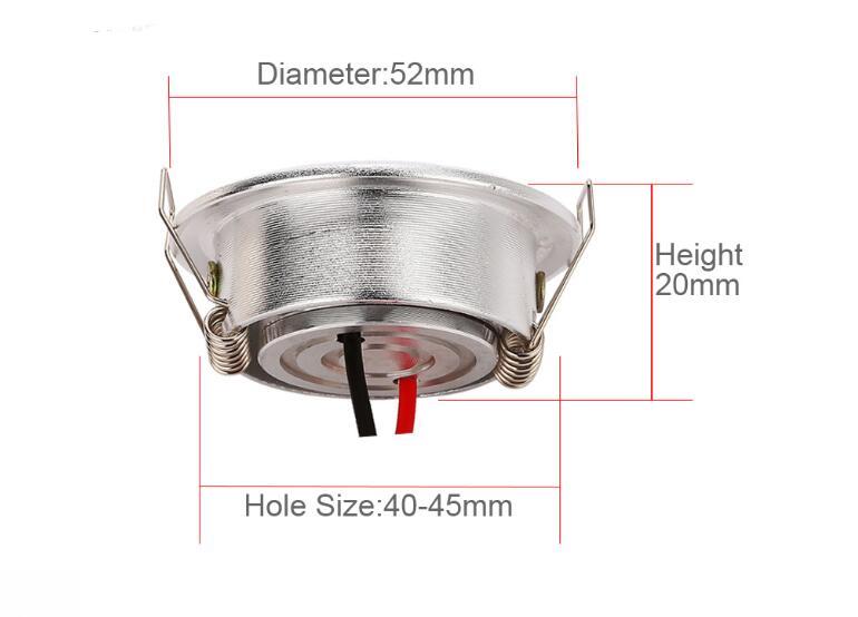 Mini LED Recessed COB Ceiling Light Downlight Bulb 3W 85V-265V High Power Lamps gallery