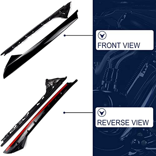 FEXON 926451 Windshield Outer A-Pillar Trim Molding Passenger Side right gallery