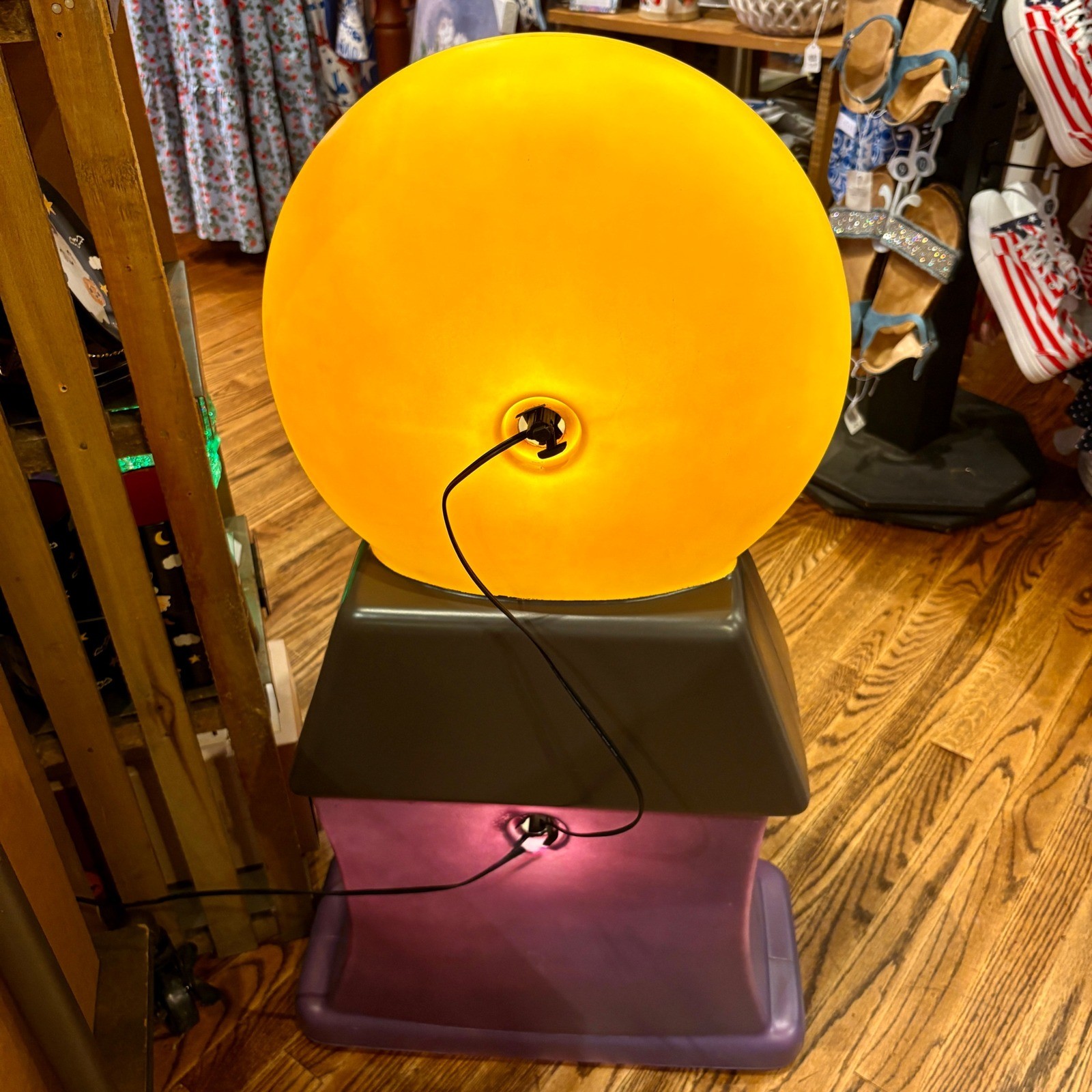 Cracker Barrel 3ft Halloween Haunted House Blow Mold Witch Moon Ghost Pumpkin gallery