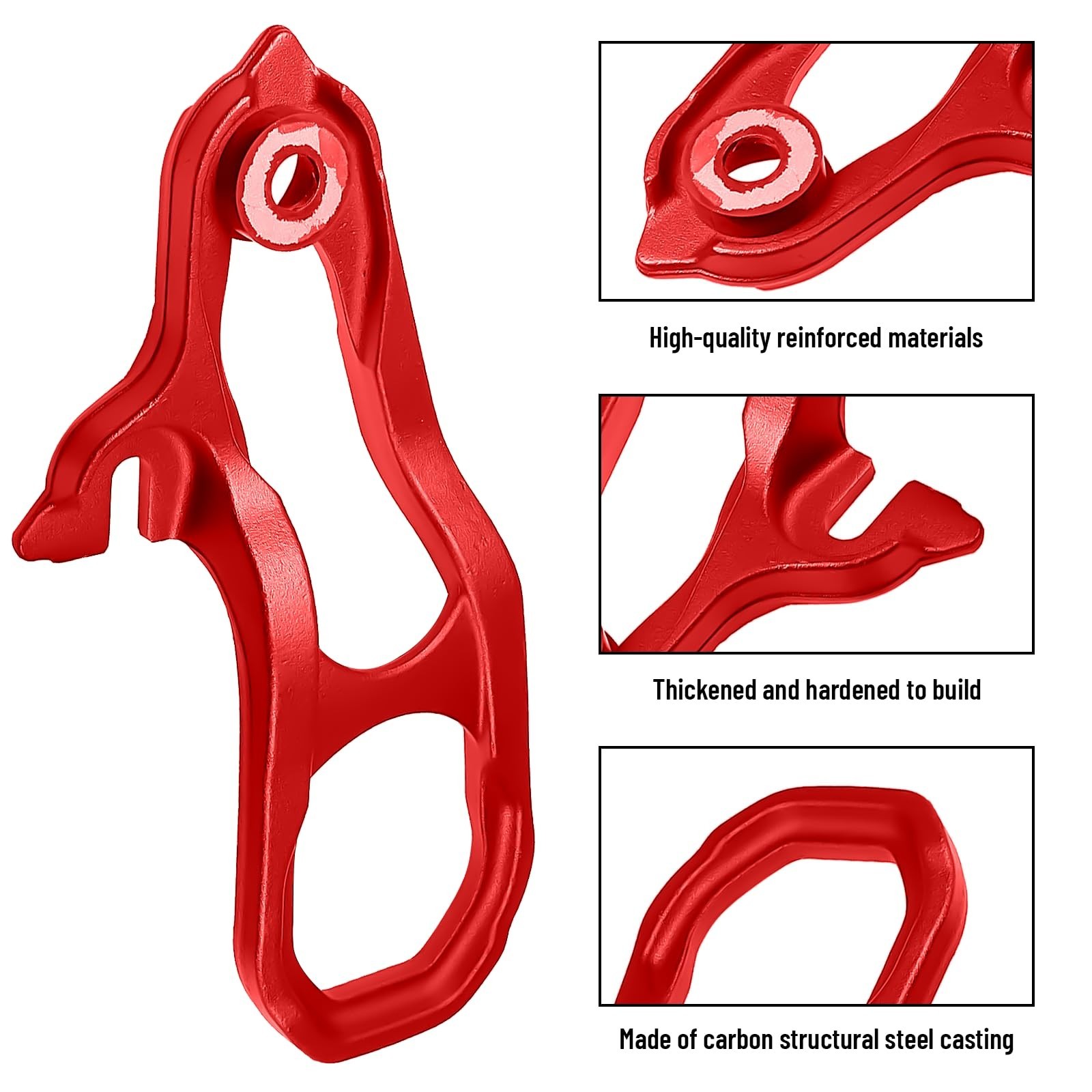 Heavy Daty Front Left & Right Tow Hooks Compatible with Dodge Ram 1500 DT 3.6... gallery