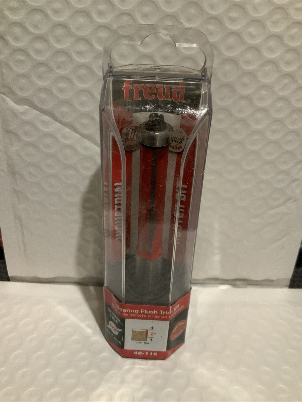 Freud 42-116 Series Router Bit, 1/2 in Dia, 1/2 in Dia Cutter, 4-3/8 in OAL, 1/2 gallery