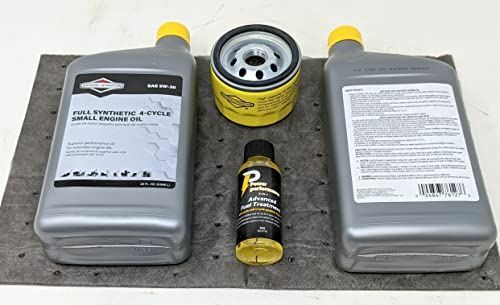 Briggs & Stratton 5W-30 (2 Quarts) Full Synthetic Engine Oil Change Kit with 696 gallery