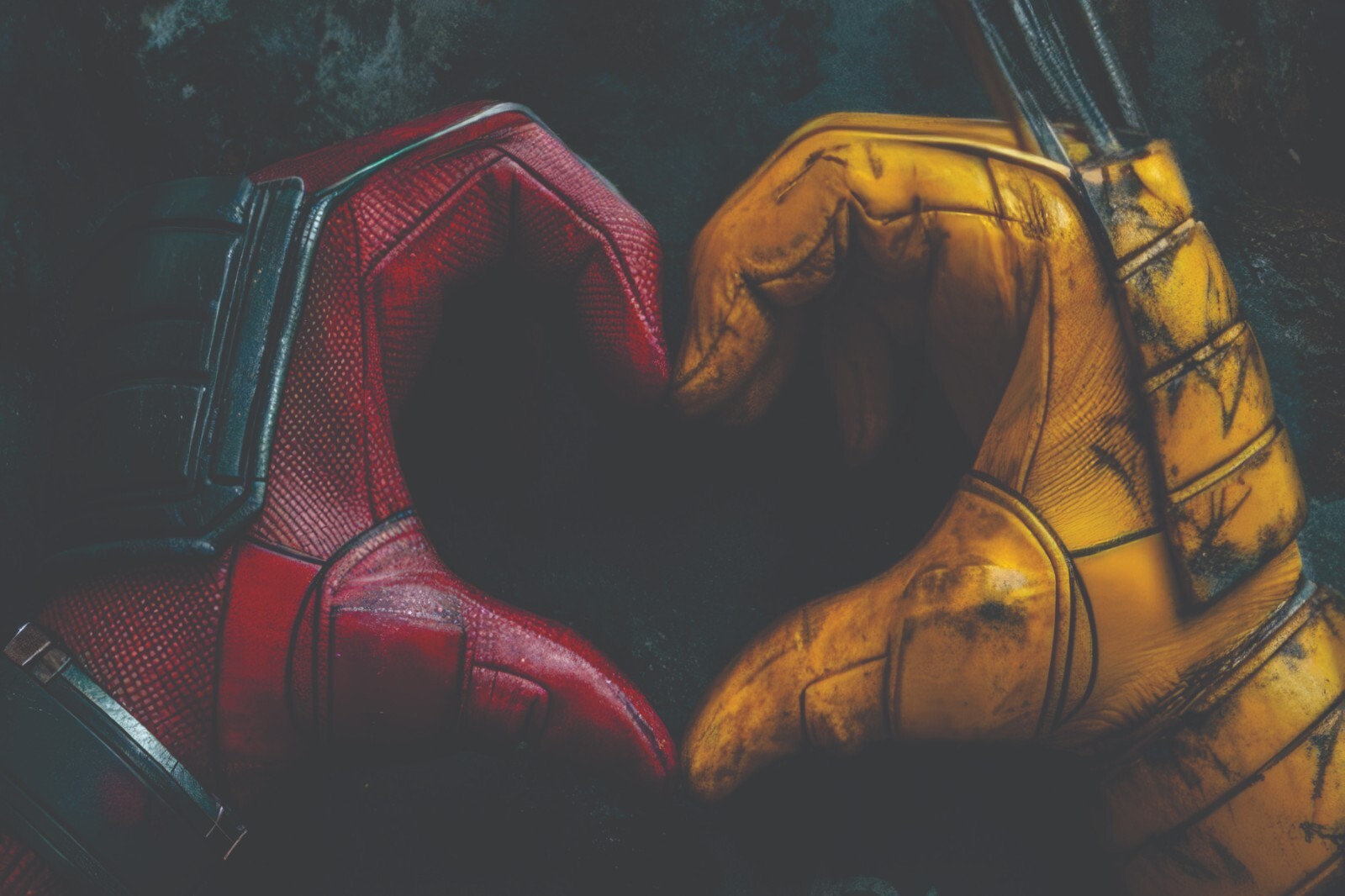 DEADPOOL AND WOLVERINE CANVAS WALL ART READY TO HANG CP71 gallery